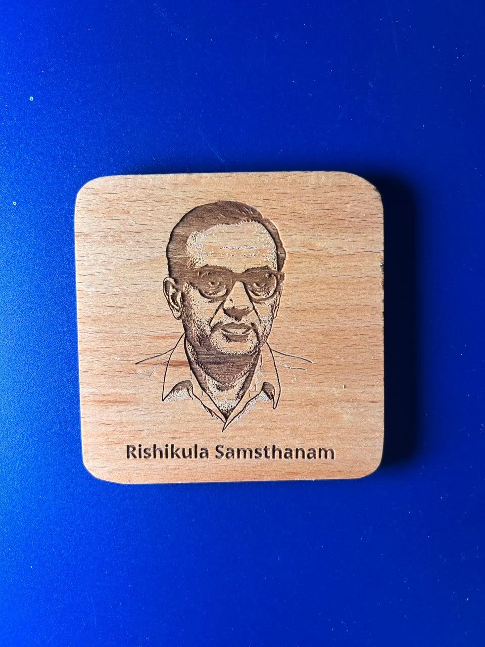 Maharshi Amara Wooden Fridge Magnet Maharshi Amara Wooden Fridge Magnet