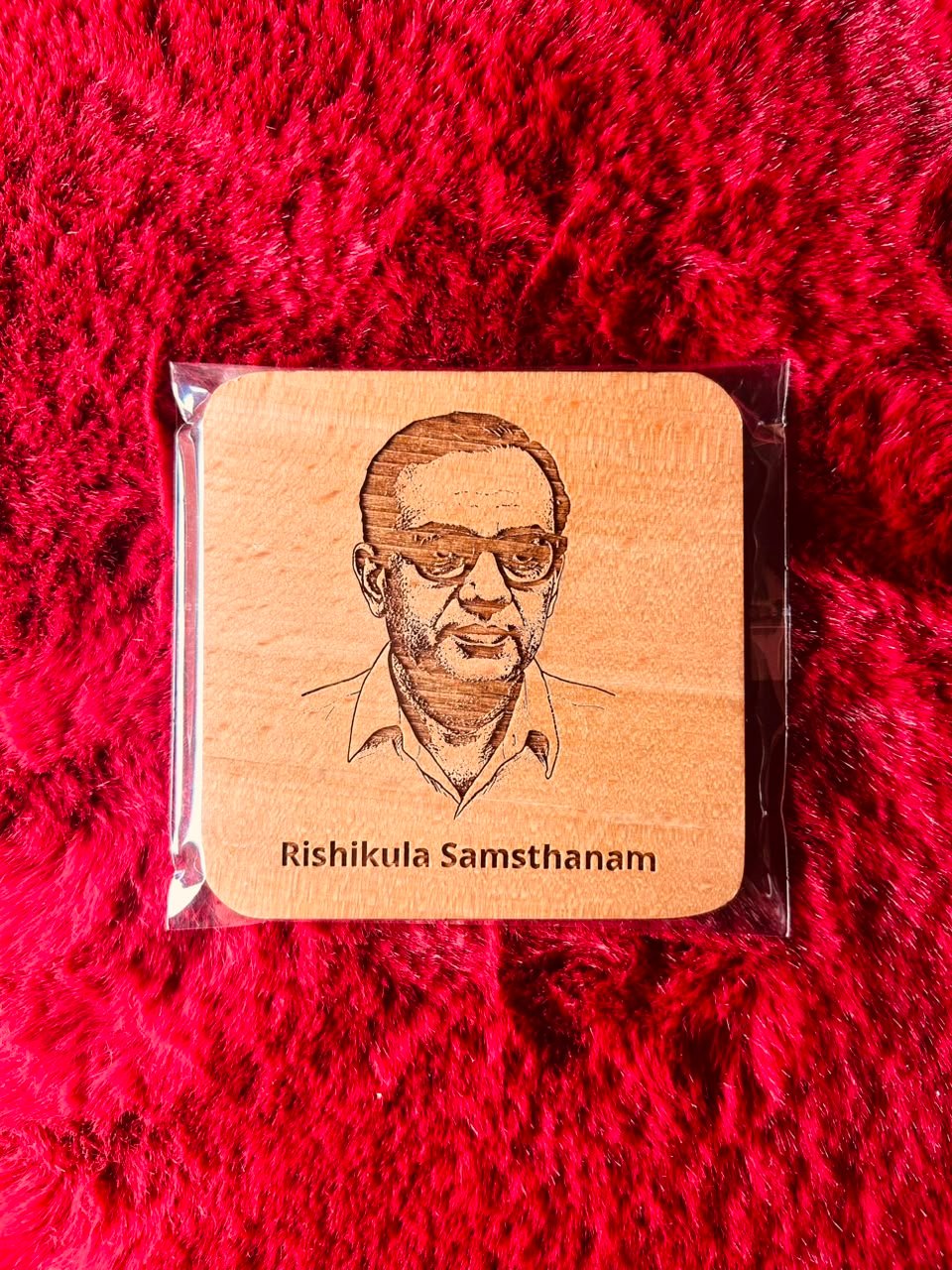 Maharshi Amara Wooden Fridge Magnet Maharshi Amara Wooden Fridge Magnet