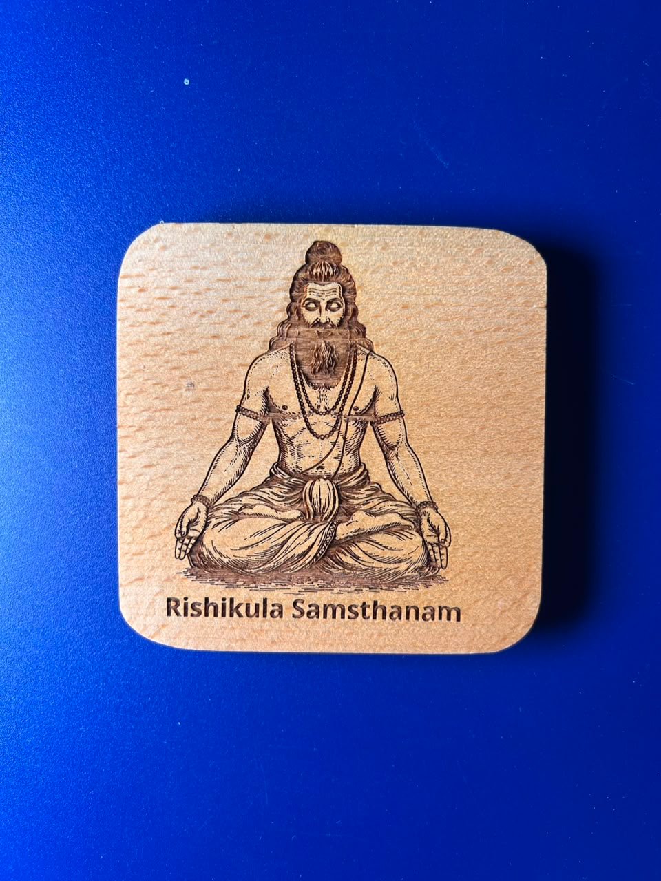 Maharshi Vishwamitra Wooden Engraved Fridge Magnet Maharshi Vishwamitra Wooden Engraved Fridge Magnet